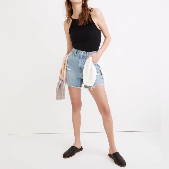 🔸Host Pick🔸Madewell | The momjean denim shorts - Picture 2 of 10